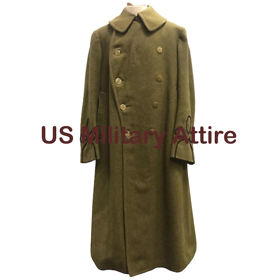 WW1 Military Wool Trench Coat US Soviet British Army Style - Etsy