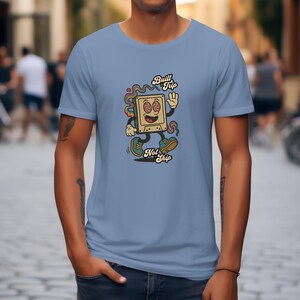 Built to Trip Not to Skip Shirt, Trippy Cartoon Tee, Psychedelic Streetwear Shirt, Funny Stoner Skater Tee, Dope Rags Graphic T-Shirt
