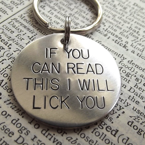 Add a Name If you can read this I will lick you dog tag ID tag.......The Original