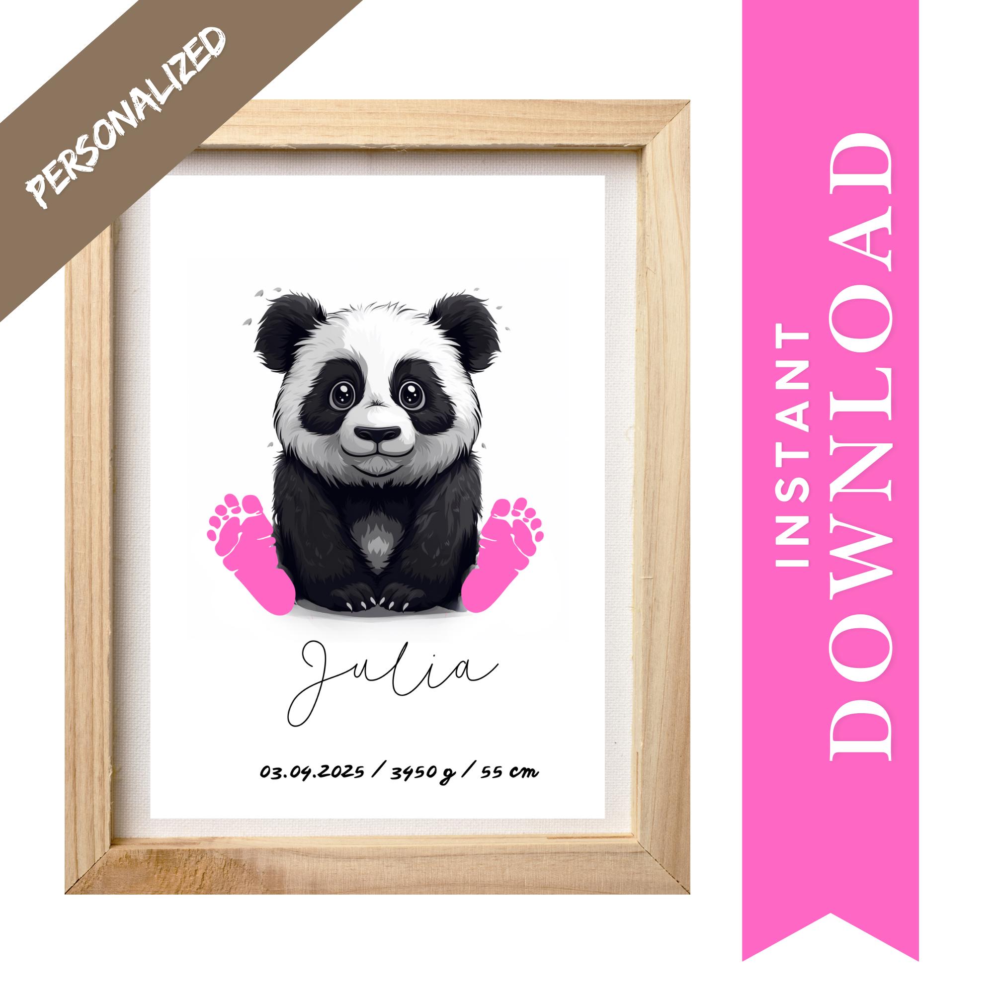 Panda mom dad baby México