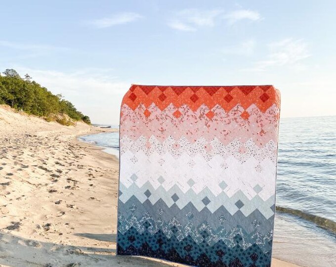With the Tides (downloadable Digital PDF) Quilt Pattern by Shell Rummel ...