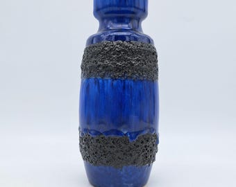 美しい西ドイツ製 Scheurich 275-20 花瓶 ヴィンテージ陶器 1970年代