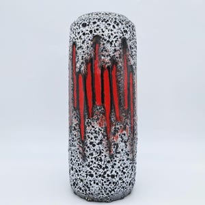 Fat Lava Vase – Scheurich Lora Mid-Century German Pottery (Model 532-28)