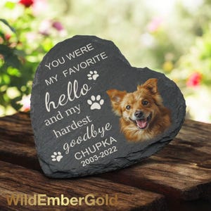 Personalized Pet Memorial Stones – A Beautiful Goodbye