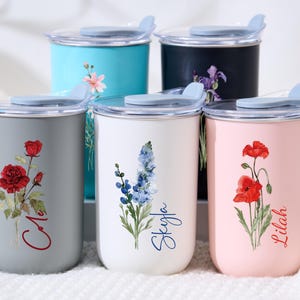 Personalized Stainless Steel Tumblers,Custom Insulated Travel Mugs,Unique Customizable Gifts for Any Occasion,Bridesmaid Gifts,Travel Mugs