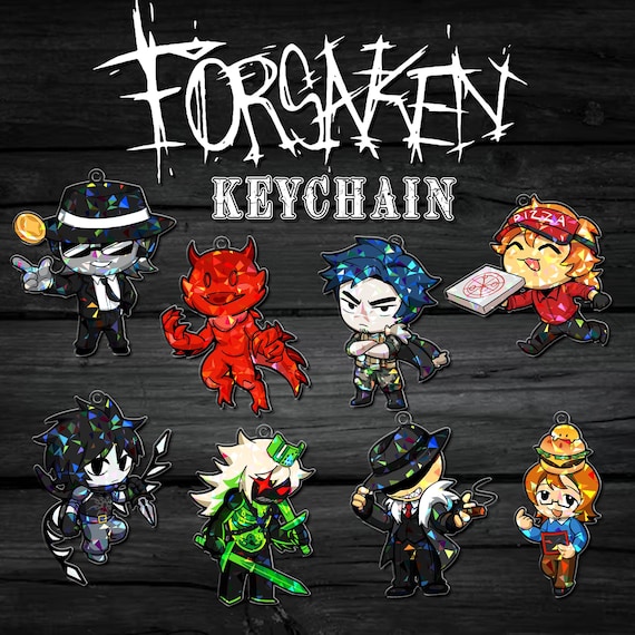 カスタム FORSAKEN、グリッターサル、キーチェーン：チャンス