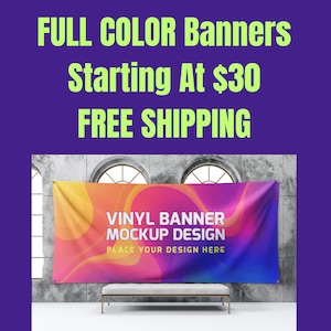 CUSTOM VINYL BANNERS – Get Noticed, Wherever You Are!