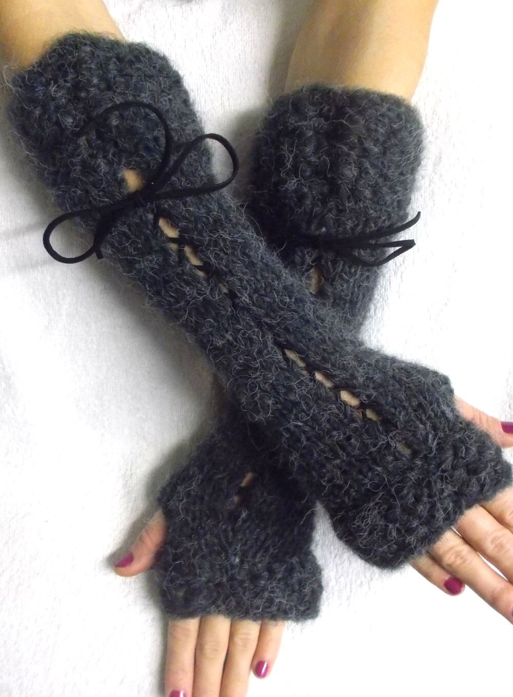 Mohair Arm Warmers - Etsy