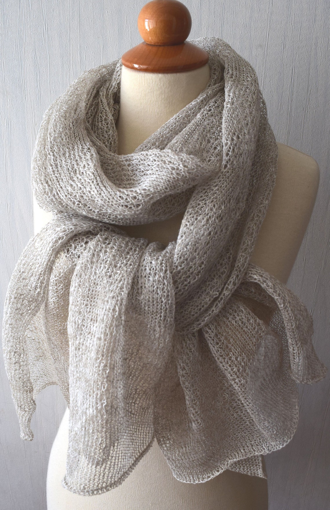 Summer Grey Shawl Blanket main image 1