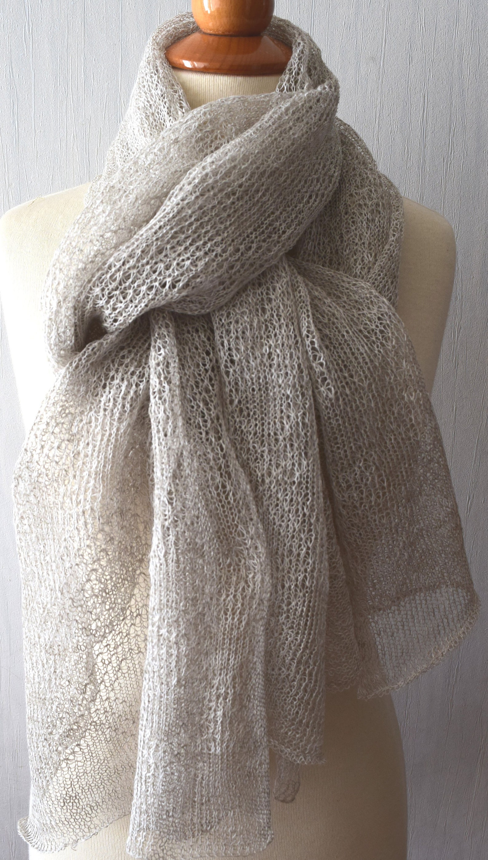 Summer Grey Shawl Blanket main image 0