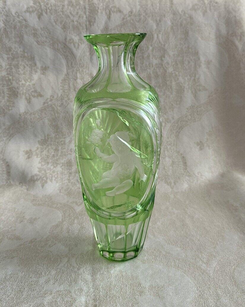 moser花びんチェコスロバキア製 Moser glass vase - Etsy 日本