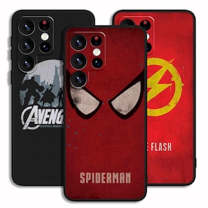 Avengers Colorful Stylish Cover Case Art For iPhone 13 14 15 16 e Pro Max / For Samsung S23 S24 S25 FE Plus Ultra Note A15 A16