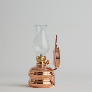 Copper Oil Lamp: Timeless Decorative Gaslamp, Home Decor