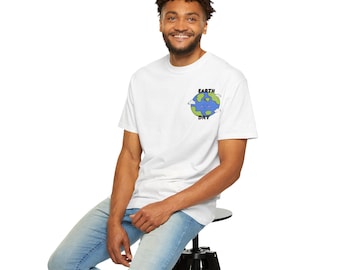 Earth Day T-Shirt, Cute Earth Graphic Tee, Eco-Friendly Apparel, Sustainable Fashion Gift, Earth Day Celebration Wear, Nature Lover