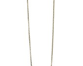 Raw brass Crescent moon pendant Statement necklace in brass poetic and boho style