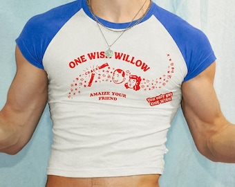 Camiseta Raglan Infantil Unissex One Wish Willow - Obsessão por Gênero
