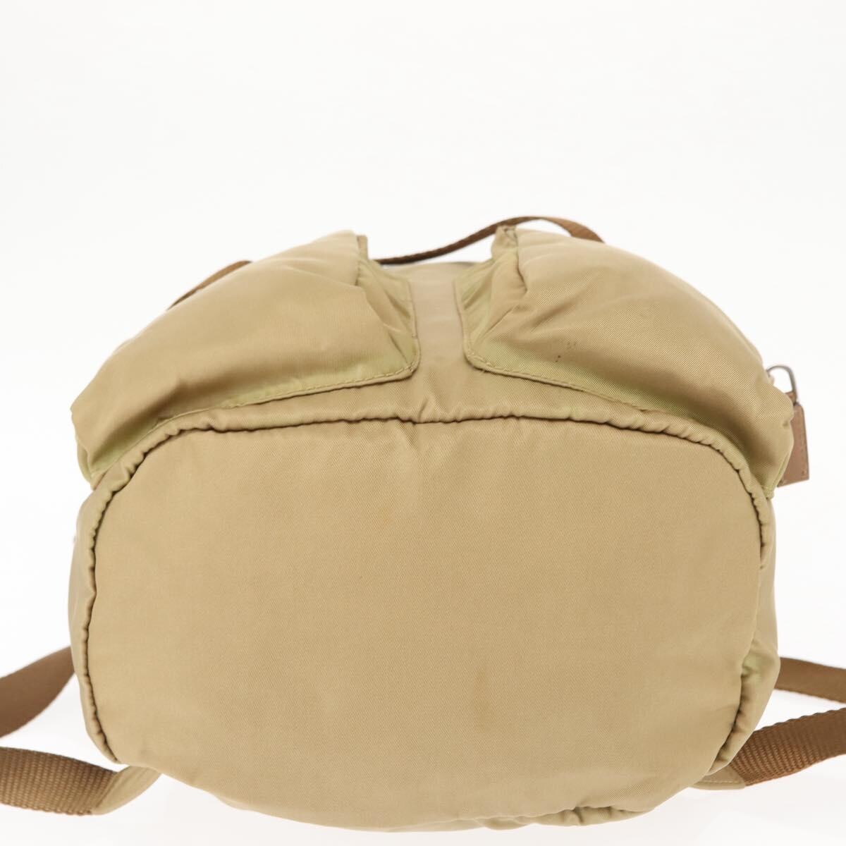 Original Prada Beige Silver Nylon Backpack - Etsy display picture 1