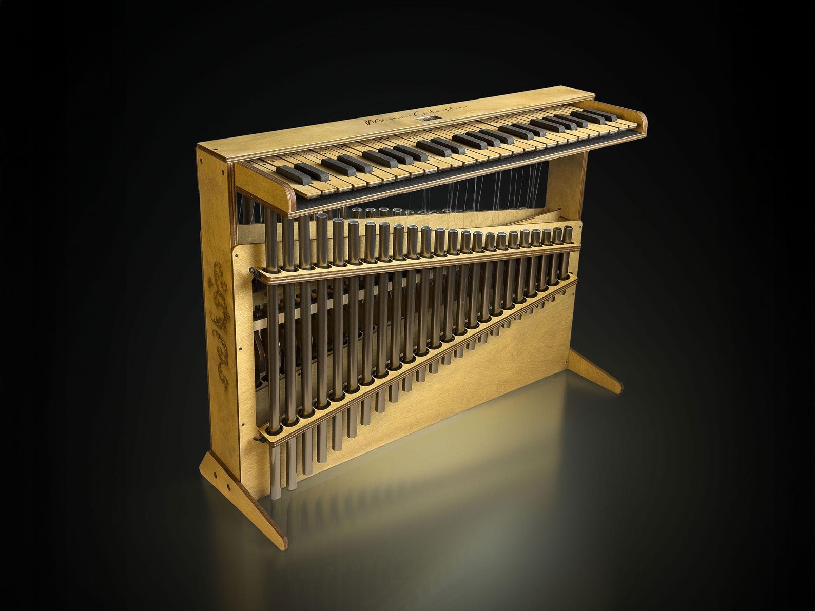 Toy Piano 46 Keys Glockenspiel Celesta Bell Music Instrument - Etsy