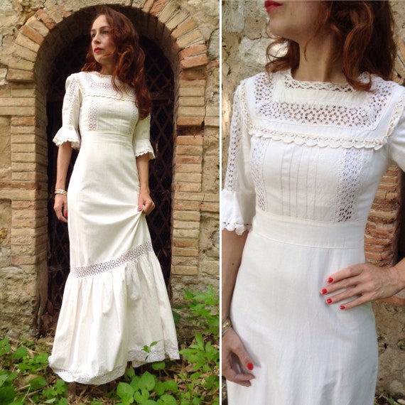 ivory boho maxi dress
