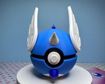 Dragonair Inspired 3D Pokéball