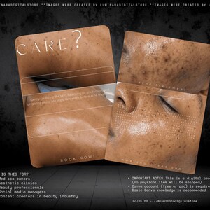 Acne Before After Reels Video | Medspa Skincare Canva Template image 5