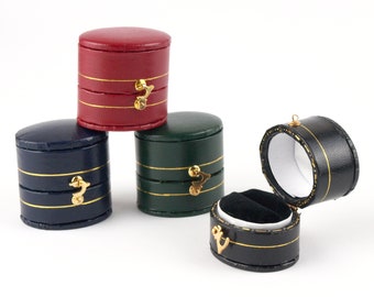 Coffret ovale, Coffret alliances, Coffret bagues de fiançailles, Coffret porteur d'anneaux, Coffret bagues ancienne, Coffret bagues héritage, Coffret cadeau bijoux, étui à bagues
