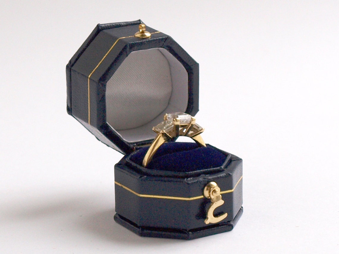 Heirloom Ring Box Engagement Ring Box Ring Bearer Box Etsy