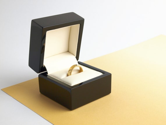 The Jewellery Pak LED Black Ring Box for Proposal, Wedding, India | Ubuy