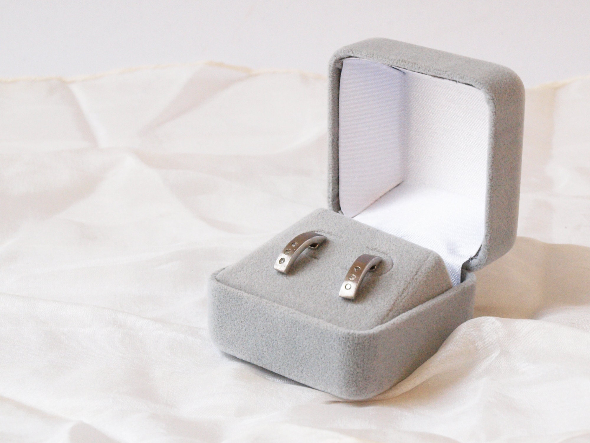 Velvet Earring Gift Box Jewellery Box Earring Box for Studs Etsy UK