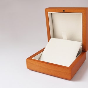 Caja de collar de madera de lujo almacenamiento de Etsy España