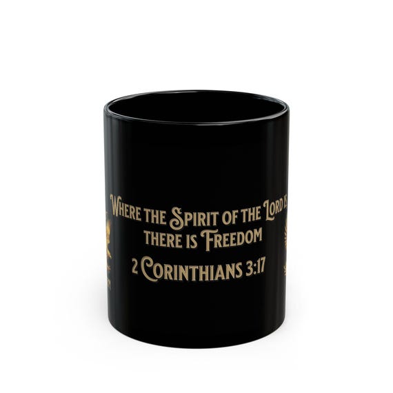 Religious Mug, Christian Gift, Inspirational Coffee Cup, Religious Decor, Bible Verse Drinkware, Religious Home Gift