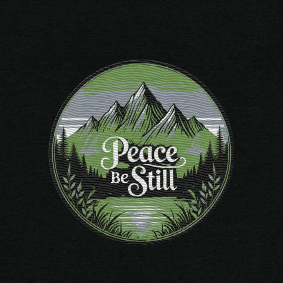Short sleeve t-shirt  Peace Be Still