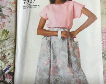 16 Size 12 UNCUT Vintage Super Saver Pattern 7337 14