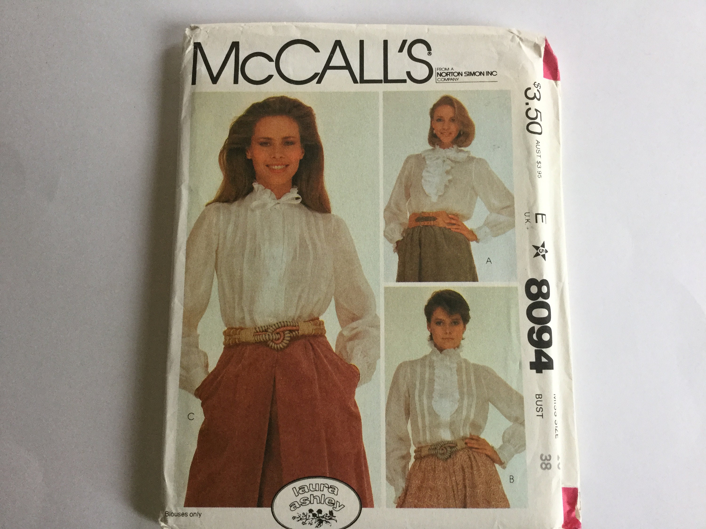 S8243 Simplicity 8242 Sewing Pattern 1940 Misses Vintage Retro Blouse Pants Vest