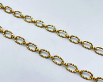 ユージェニー真鍮ケーブルチェーン、装飾真鍮チェーン、ジュエリー製作