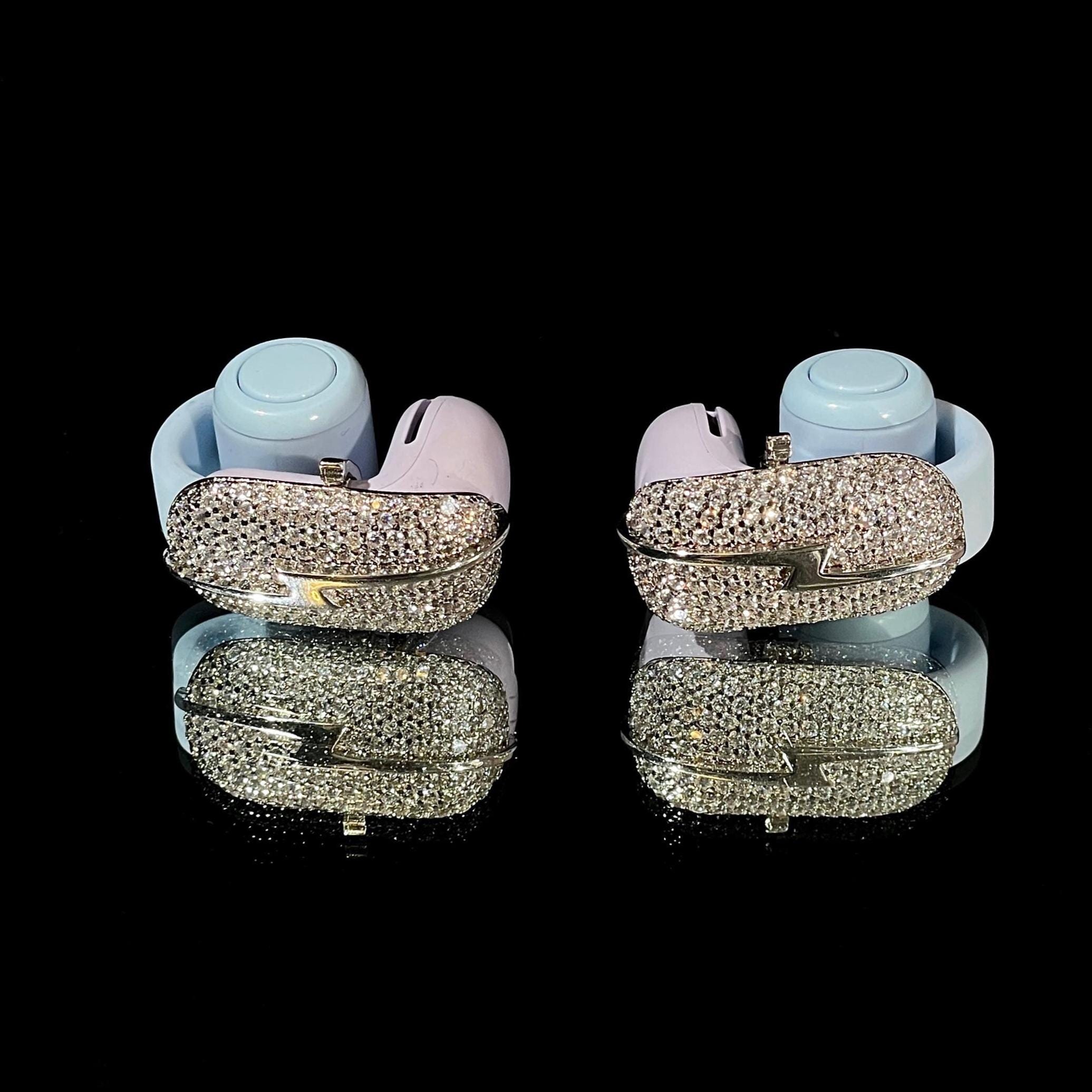Bose Ultra Open Diamond Earbud Jewelry, Crystal Clear Elegant Clip