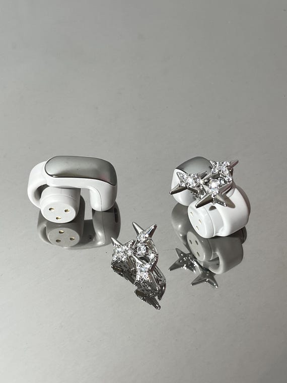 【Kashiko 25HS】Cubic Star Ear Cuff Pre-order ] Kashiko Cubic Ear Cuff – lesson.zero