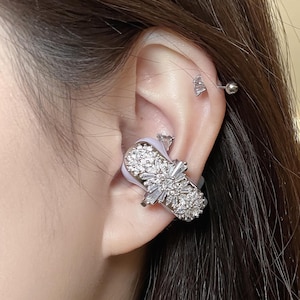 Bose Luxury Earbuds Jewelry with Hand Faceted Gems, CEO Office Style, Artisan Headphone Charms gift for her, Tech Accessories for girlfriend