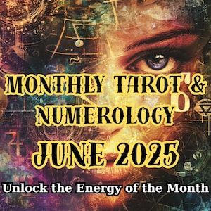 Lectura mensual de tarot numerológico (PDF digital) / Pronóstico espiritual y perspectivas energéticas, Pronóstico espiritual, Lectura energética, Camino de vida mensual