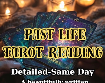 Past Life Tarot Reading: Personalized Soul Journey (PDF Delivery 24 Hours)