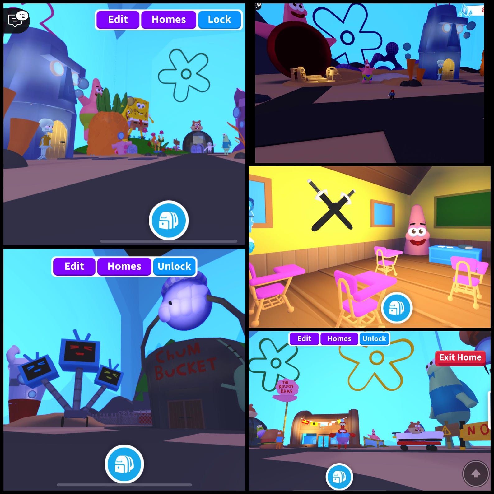 Awesome Spongebob Bikini Bottom Roblox Adopt Me Home House Build Etsy Il Rpig