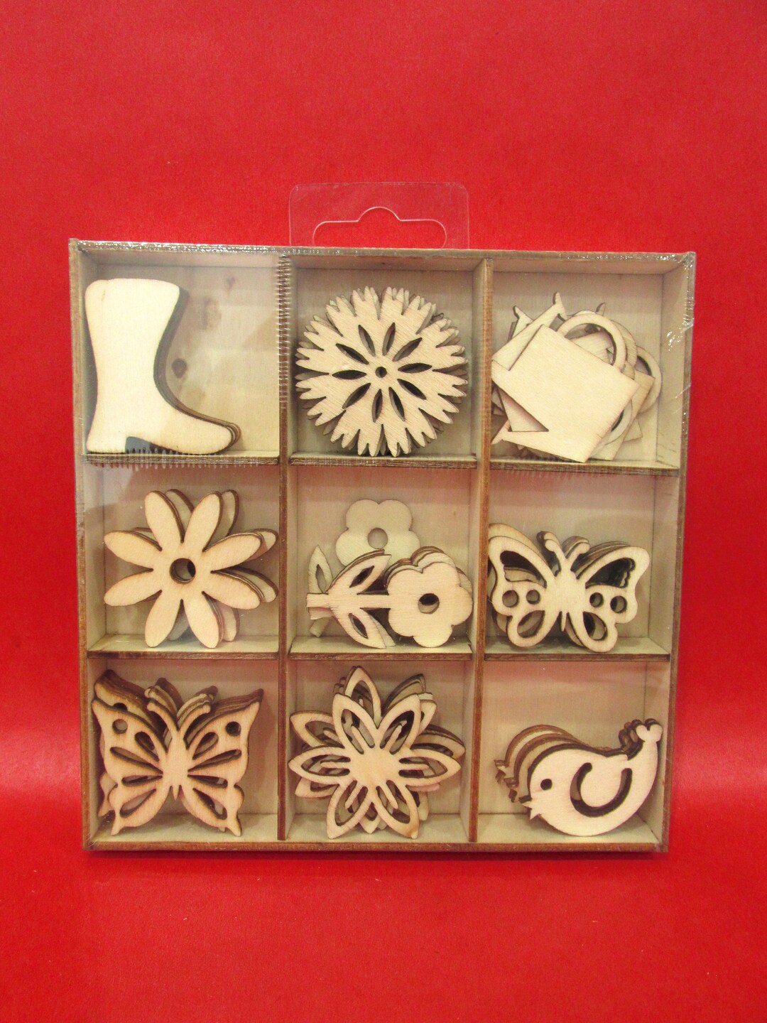 Mini Wood Cutouts Summer Cut Outs Mini Shapes Lot of 54 Etsy