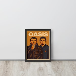 オアシス「Be here now」USプロモーションポスタープリント