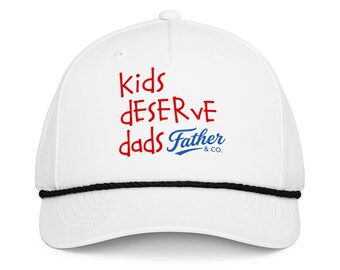Kids Deserve Dads - Classic rope cap