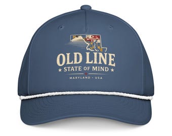 Old Line State of Mind - Classic rope cap