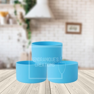 Silicone Tumbler Boot for 16oz & 20oz Glass Cans | 40oz Tumbler Boot with Handle | Anti-Slip, Protective Cup Sleeve
