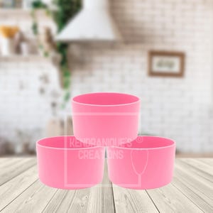 Silicone Tumbler Boot for 16oz & 20oz Glass Cans | 40oz Tumbler Boot with Handle | Anti-Slip, Protective Cup Sleeve