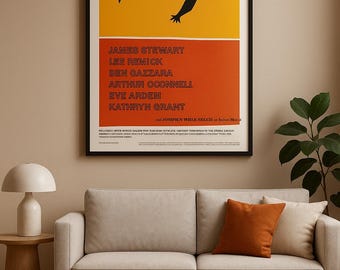 Affiche Anatomie d'un meurtre - Impression du film Saul Bass (téléchargement numérique)