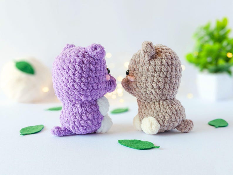 14 in 1 - Safari Häkelanleitung - Amigurumi ohne sew (PDF) Bild 14