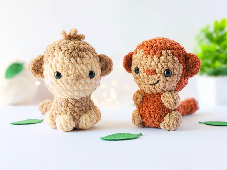14 in 1 - Safari Häkelanleitung - Amigurumi ohne sew (PDF) Bild 9